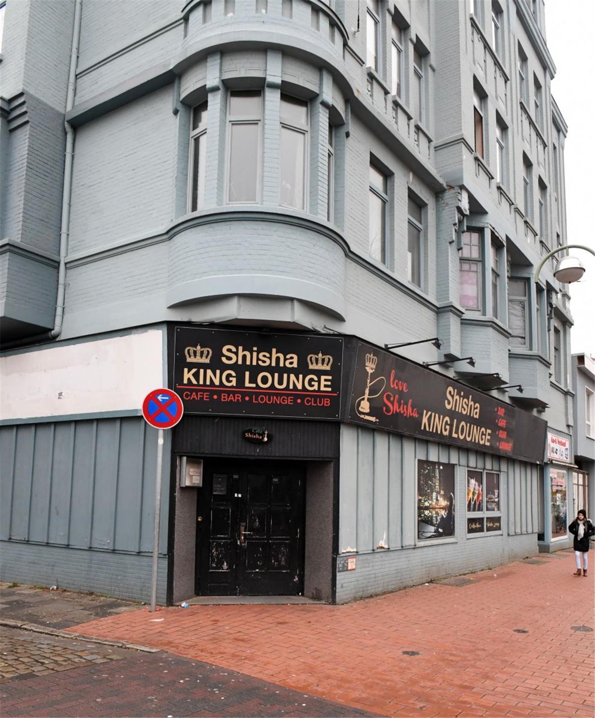 Am 7. Januar kam es in dieser Shisha-Bar in der Hafenstraße zu einer Beinahe-Katastrophe, weil die Lüftungsanlage nicht funktionierte. 16 Gäste erlitten akute Vergiftungserscheinungen.  Foto Scheer
