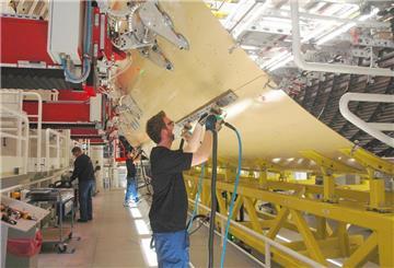 Airbus-Werke in Nordenham.