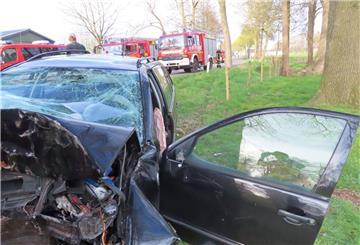 Am Auto entstand bei dem Unfall ein Totalschaden.