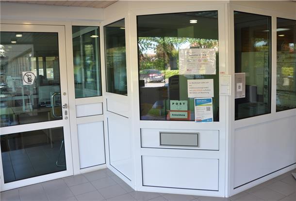 Der Eingang zur Wache der Rotenburger Polizei
