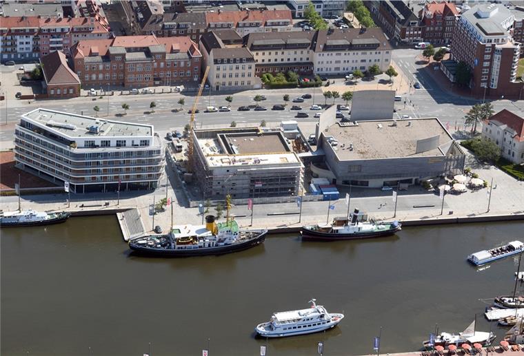 Am kommenden Freitag feiert das Deutsche Auswandererhaus in Bremerhaven sein Richtfest für den zweiten Erweiterungsbau. 