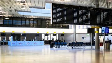 Am Montag war wegen der Arbeitsniederlegungen Stillstand am Airport Hannover. 