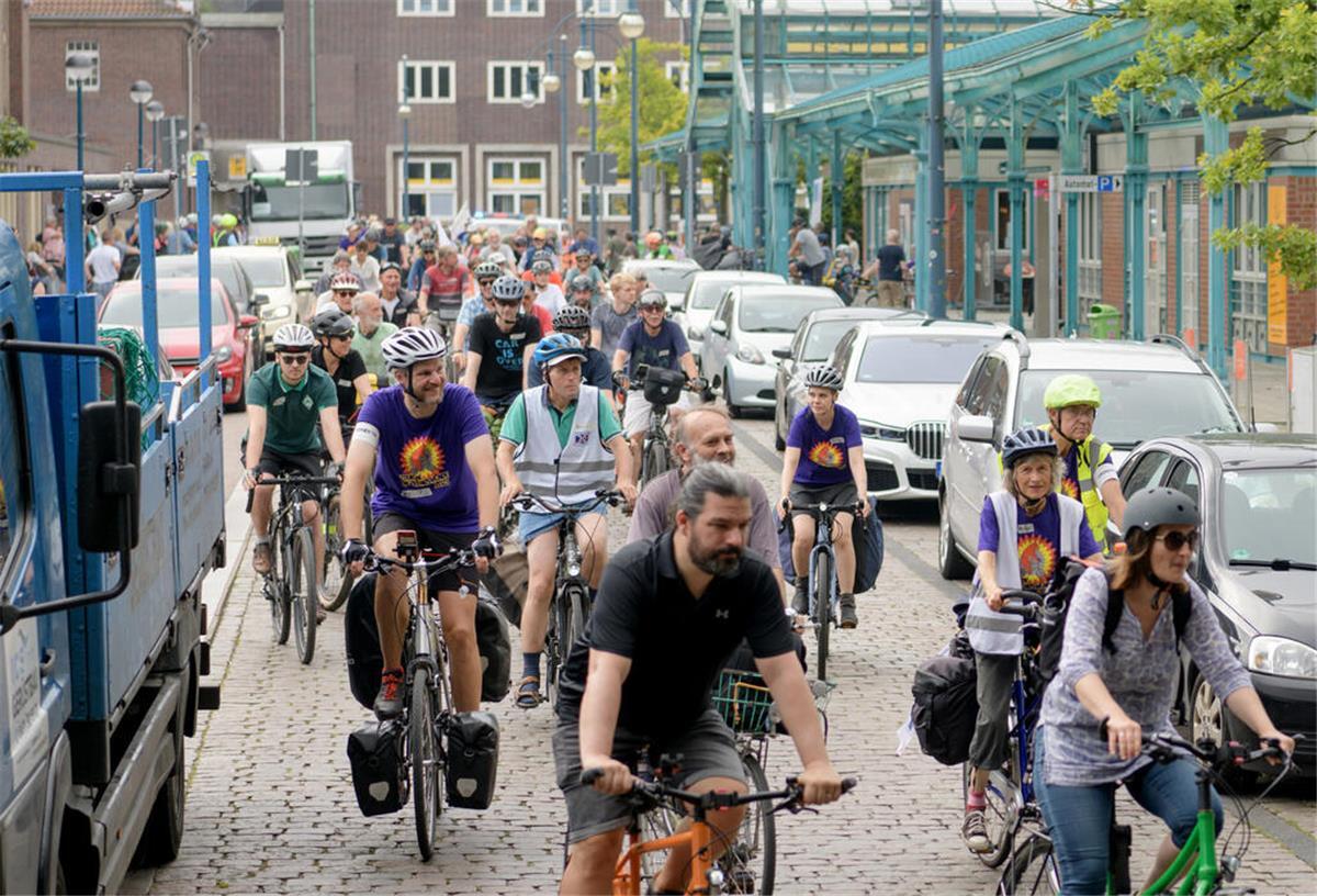 Fahrrad-Demo