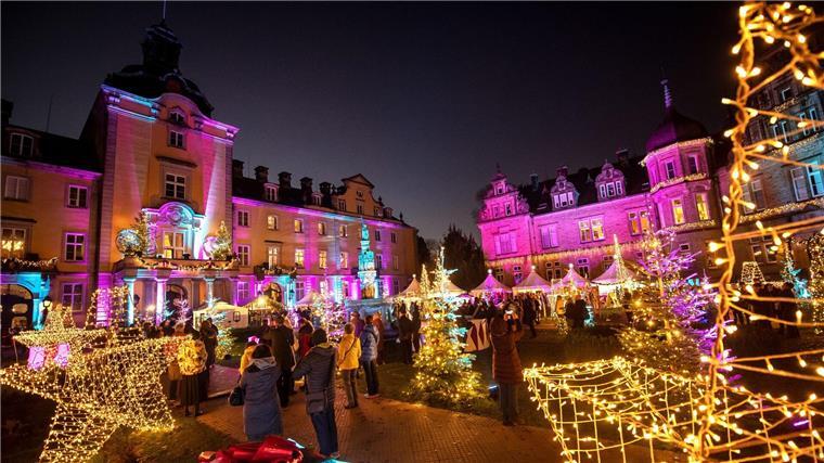 Am Schloss Bückeburg startet der Weihnachtszauber am 28. November. (Archivbild)