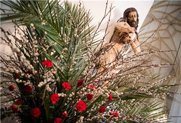 Am Sonntag wird in den Kirchengemeinden der Palmsonntag begangen, der Beginn der Karwoche.