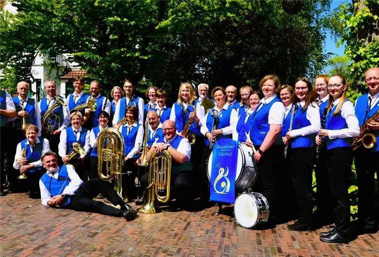Tarmstedter Herbstmarkt das Blasorchester Lilienthal