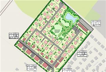 Der Bebauungsplanentwurf Godenstedster Straße der Stadt Zeven
