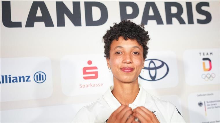 Am Tag nach dem Wettkampf ging es ihr wieder besser: Malaika Mihambo.