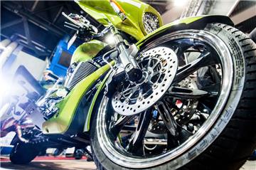 Am Wochenende findet in Bremerhaven ein Motorradtreffen statt.