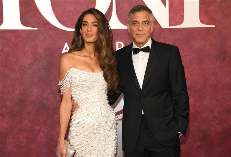 Clooneys öffnen Villa am Comer See für 170.000 Dollar Amal und George Clooney öffnen ihre Luxusvilla am Comer See für einige Großspender. (Archivbild)
