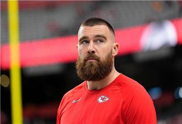 American-Football-Star Travic Kelce ist der Freund von Taylor Swift.