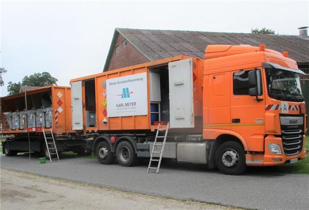 Das Schadstoffmobil ist wieder im Cuxland unterwegs.