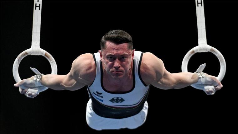 An den Ringen war Andreas Toba bester Deutscher.