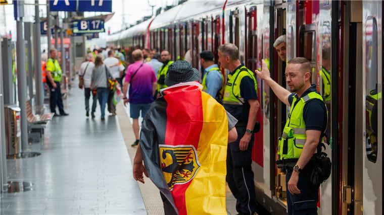 An der Deutschen Bahn gab es während der EM Kritik
