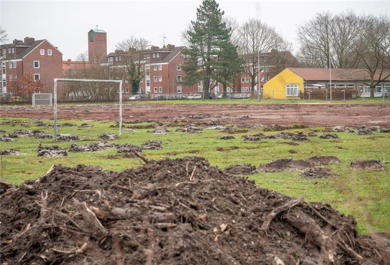 Bremerhaven: Baukosten neuer Schulen um 40 Prozent gestiegen Erdarbeiten für einen Schulneubau an der ehemaligen Kant-Schule Bremerhaven.