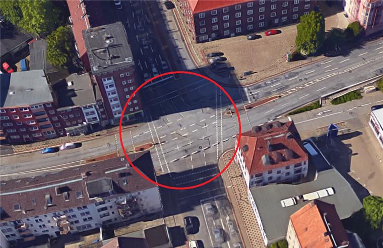 An der Kreuzung Metzer Straße / An der Mühle in Geestemünde kam es am Mittwoch zu einer Kollision.