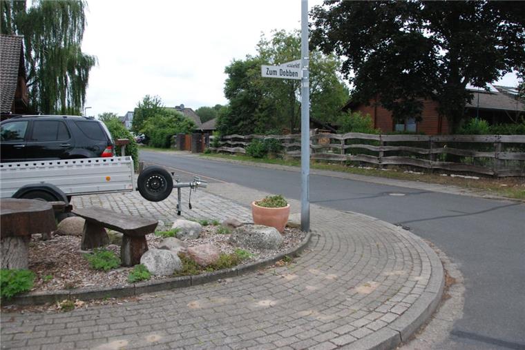 An der Straße „Zum Dobben“ liegt schon jetzt das Baugebiet zum Wählacker. Daneben soll in östlicher Richtung ein weiteres Areal zum Wohnen erschlossen werden. Es soll 26 Grundstücke beinhalten. 