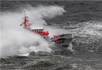 An der Suche nach dem vermissten Seemann ist auch der Seenotrettungskreuzer „Hans Hackmack“ der DGzRS beteiligt gewesen.