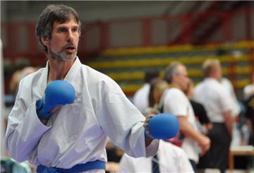 Andreas Mörsch beim Karate.