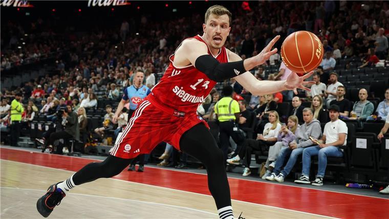 Bayerns Basketballer im Finale - Ulm oder Würzburg wartet Andreas Obst war ein Garant der Bayern.