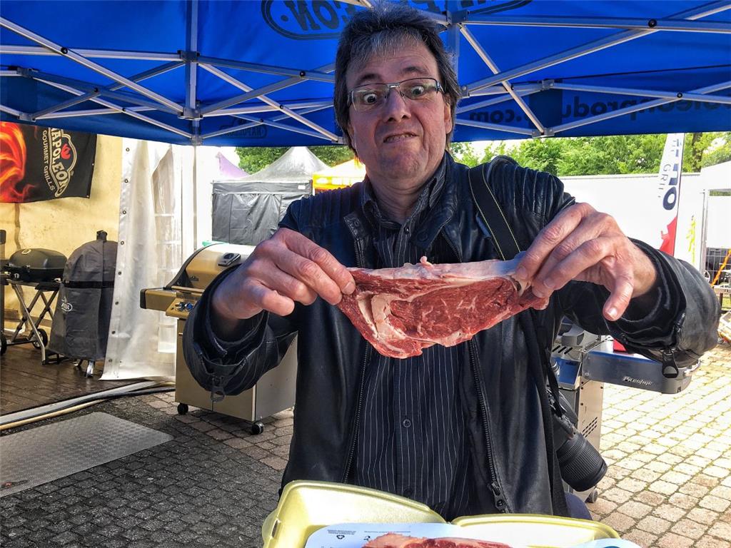 Andreas Schoener liebt Fleisch. Foto: Berlinke