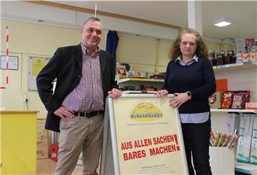 Andreas und Claudia Klimek vom Bürgermarkt Hagen blicken mit Sorge auf den weiteren Verlauf der Pandemie.