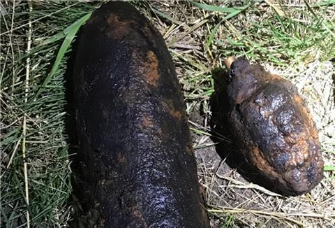 Angler haben scharfe Munition aus der Geeste gefischt.
