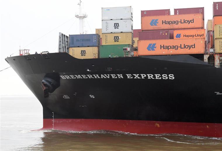 Diese besonderen Schiffe tragen Bremerhaven in ihrem Namen Ankunft in Bremerhaven: Die „Bremerhaven Express“.