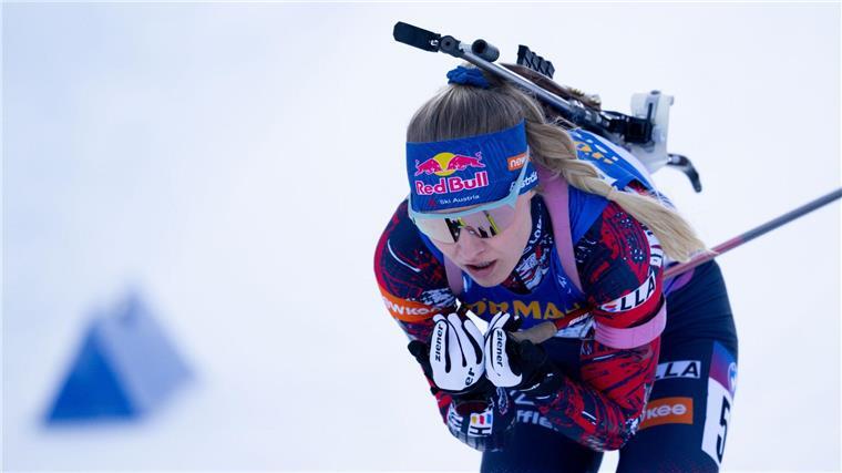 38,8 Grad Fieber: Klinik statt Biathlon-WM für Gandler Anna Gandler reiste erkrankt von der WM ab.