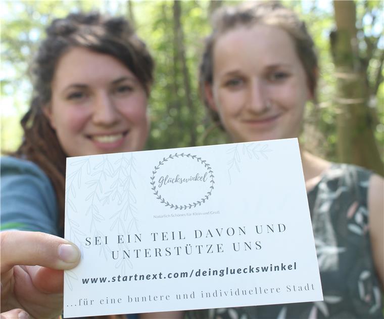 Anne Bink und Fiona Brinker wollen die Alte Bürger mitgestalten, aber sie brauchen Unterstützung.