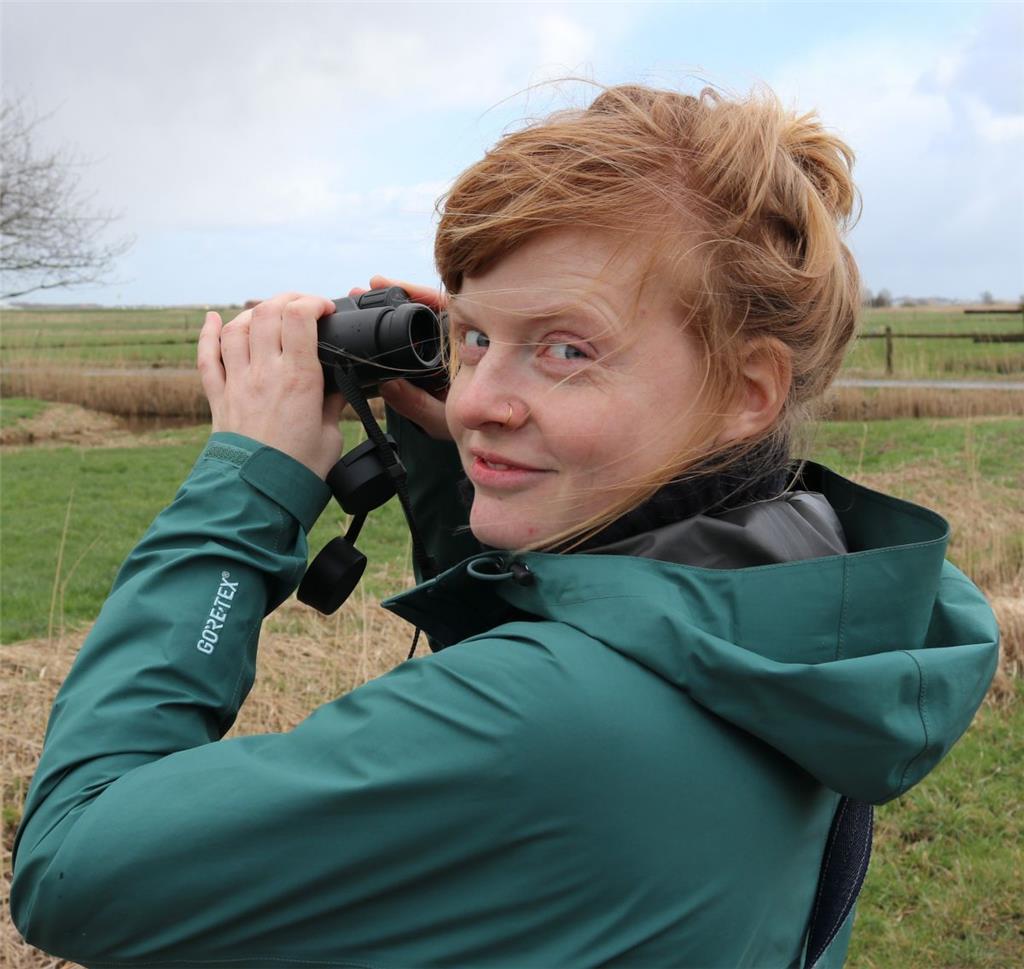 Anne de Walmont lebt sieben Monate allein auf der Insel Trischen. - Foto: de Wal...