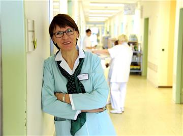 Anne Wohlers-Krebs besucht jeden Montag ehrenamtlich Krankenhauspatienten im Klinikum am Bürgerpark.