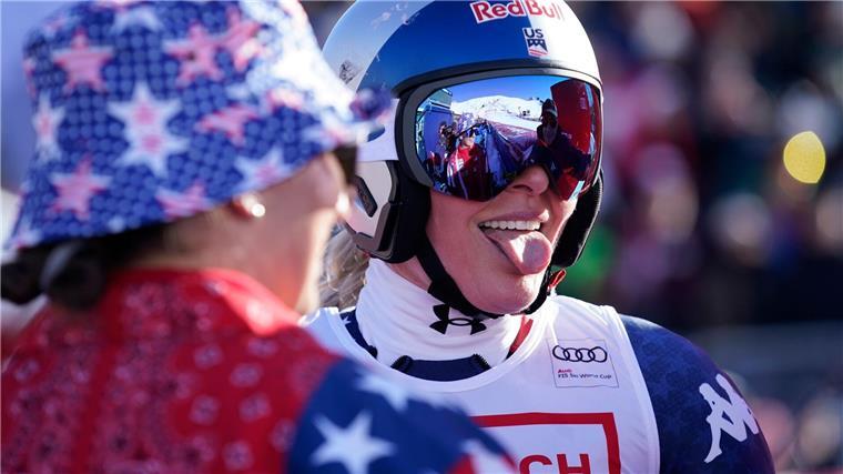 Ansage an die Konkurrenz: Mit Lindsey Vonn ist wieder zu rechnen.