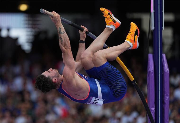 „Very demure“: Der Sommer ‚24 von A bis Z Anthony Ammirati aus Frankreich in Aktion bei den Olympischen Spielen - sein Geschlechtsteil sorgte für Aufmerksamkeit. (Archivbild)