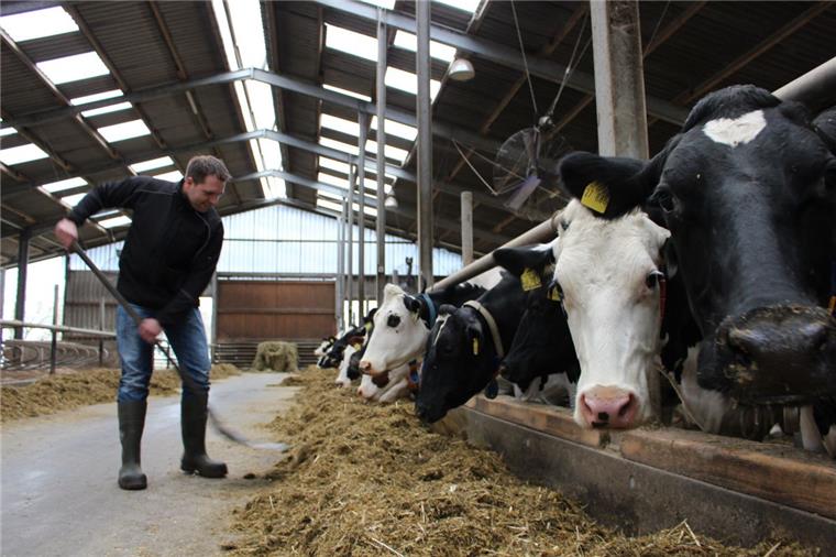 Arno Mohrmann legt Wert auf die Gesundheit seiner Tiere.
