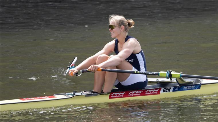 Auch Alexandra Föster ist ins WM-Finale eingezogen. (Archivbild)