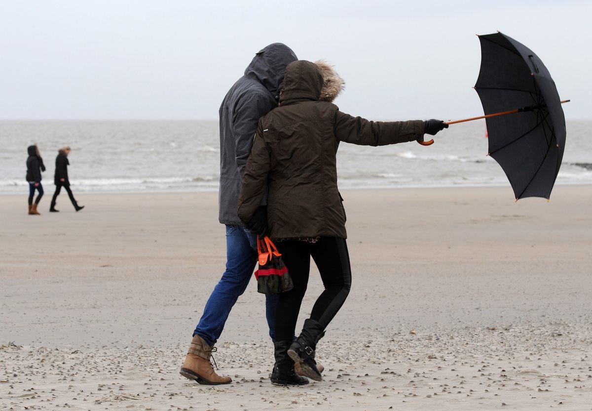 Auch am 2. Weihnachtsfeiertag bleibt das Wetter an der Nordsee stürmisch. 
