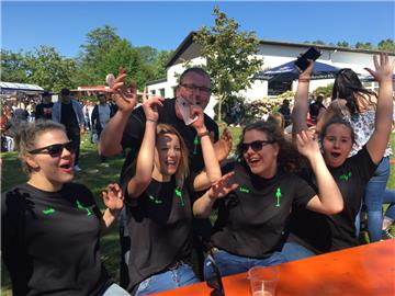 Auch Debstedt darf beim Frühtanz nicht fehlen. Frühtanz in Steinau 2018. Foto: B...