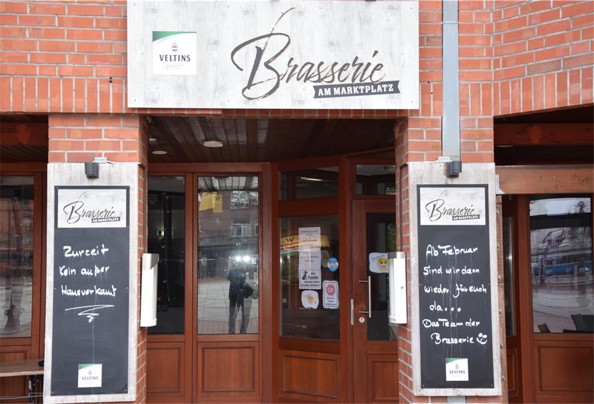 Gastronomen in Nordenham kochen auf Sparflamme Auch die Brasserie verzichtet im Januar auf den Außer-Haus-Verkauf.
