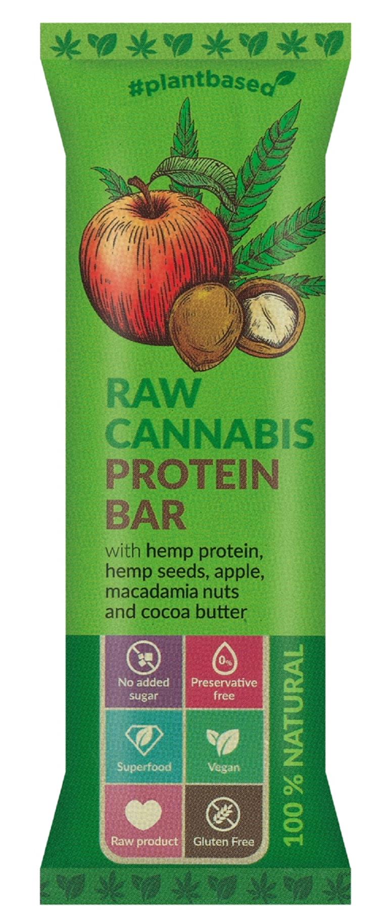 Auch die Euphoria Raw Cannabis Protein Bar Apple des tschechischen Herstellers wird gehört zu den Produkten, die zurückgerufen werden.