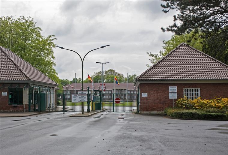 Die Kaserne in Delmenhorst.