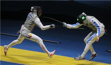 Auch Fechter Peter Joppich, Bronzemedaillengewinner in London 2012, blieb dieses Jahr ohne Medaille. 