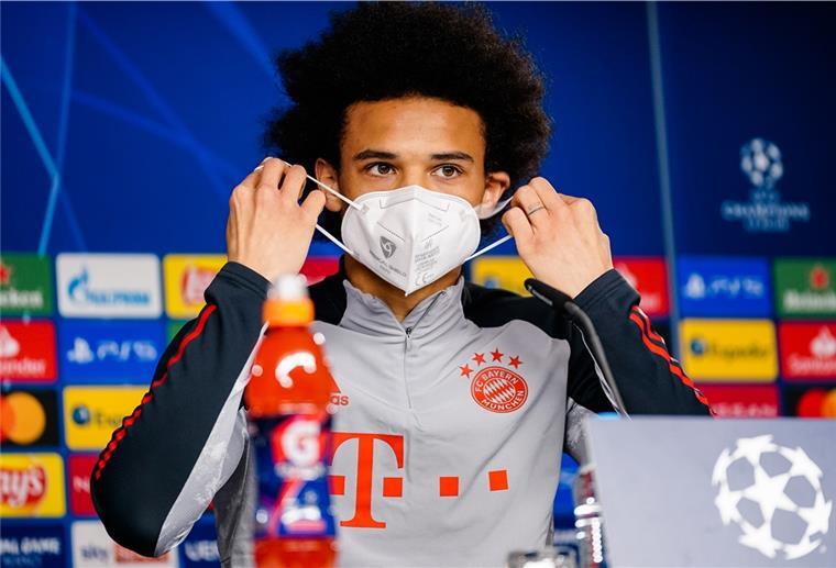 FC Bayern-Fußballspieler Leroy Sané