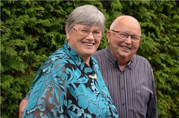 Auch nach 60 Jahren Ehe sind Gertrud und Karl Rimkus aus Ostertimke zusammen glücklich. 