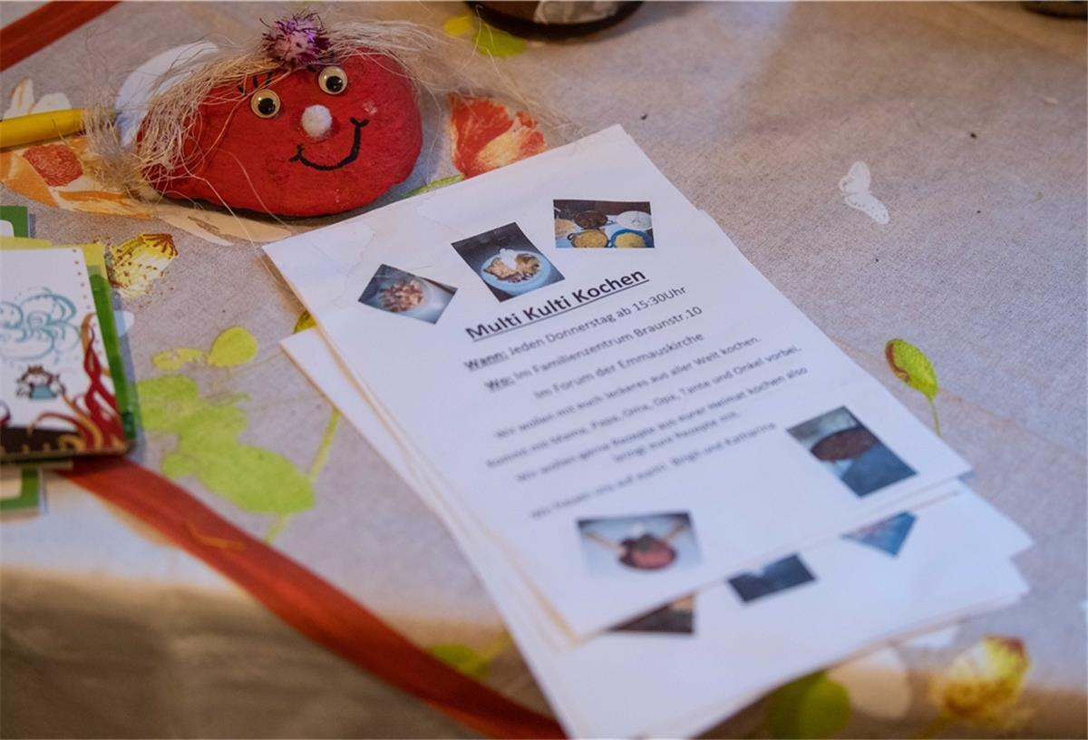 Familienzentrum Grünhöfe bleibt aktiv Auch Rezepte arbeitet das Familienzentrum in Grünhöfe aus.