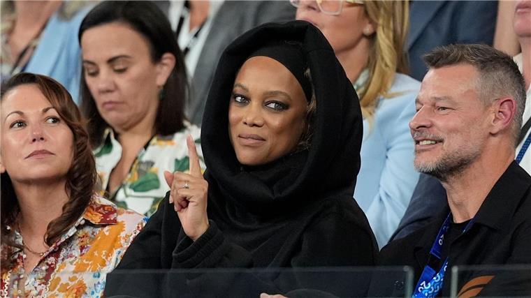 Sabalenka und Keys spielen um Titel bei Australian Open Auch US-Model und TV-Moderatorin Tyra Banks schaute beim Halbfinale zu