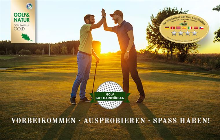 Einmaliges Angebot: So günstig könnt ihr sonst nirgendwo in der Umgebung Golf spielen Auf dem Golf Gut Hainmühlen können Neueinsteiger dieses Jahr zum Vorzugspreis spielen.