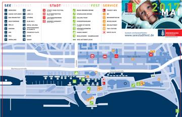 Lageplan Seestadtfest 2017 Foto Erlebnis Bremerhaven/Bohlmann-Drammeh