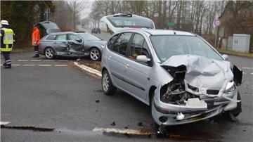Auf der B495 bei Hemmoor hat es am Dienstagmorgen gekracht.
