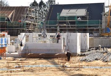 Auf der Baustelle für das neue Wohnprojekt der Lebenshilfe Bremervörde-Zeven wird auch in Zeiten der Corona-Krise fleißig weiter gearbeitet.